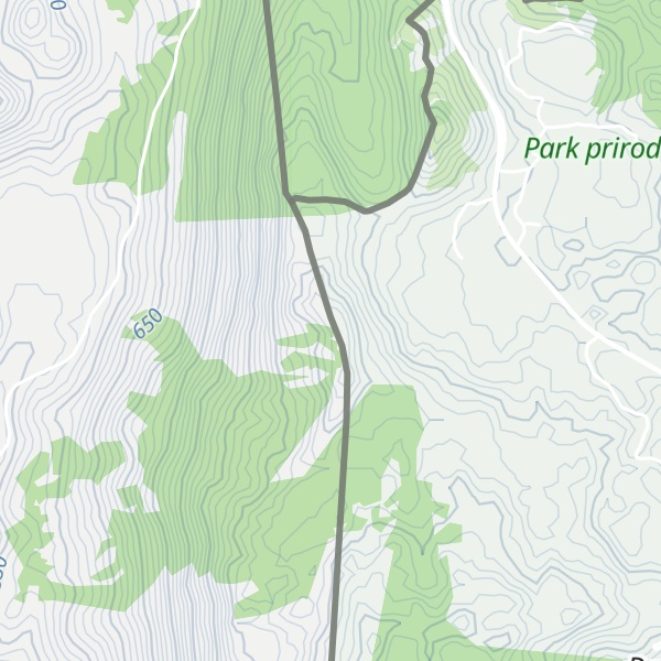 Map of Velika Pećina