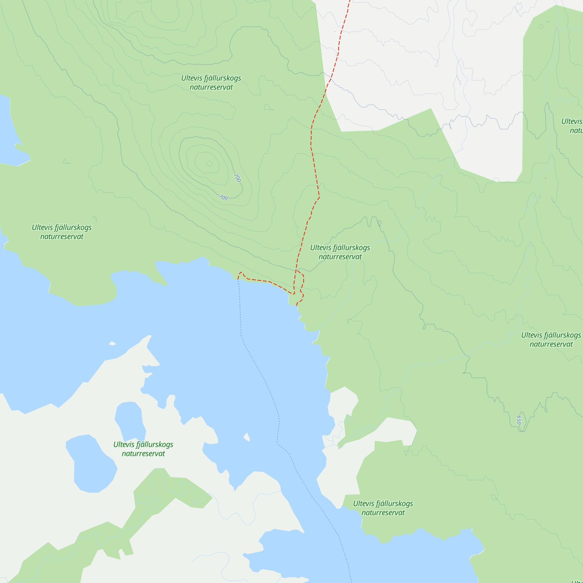 Sitojaure Fjällstuga map