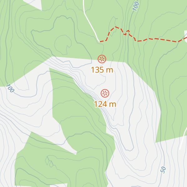 Map of Bredviksstugan