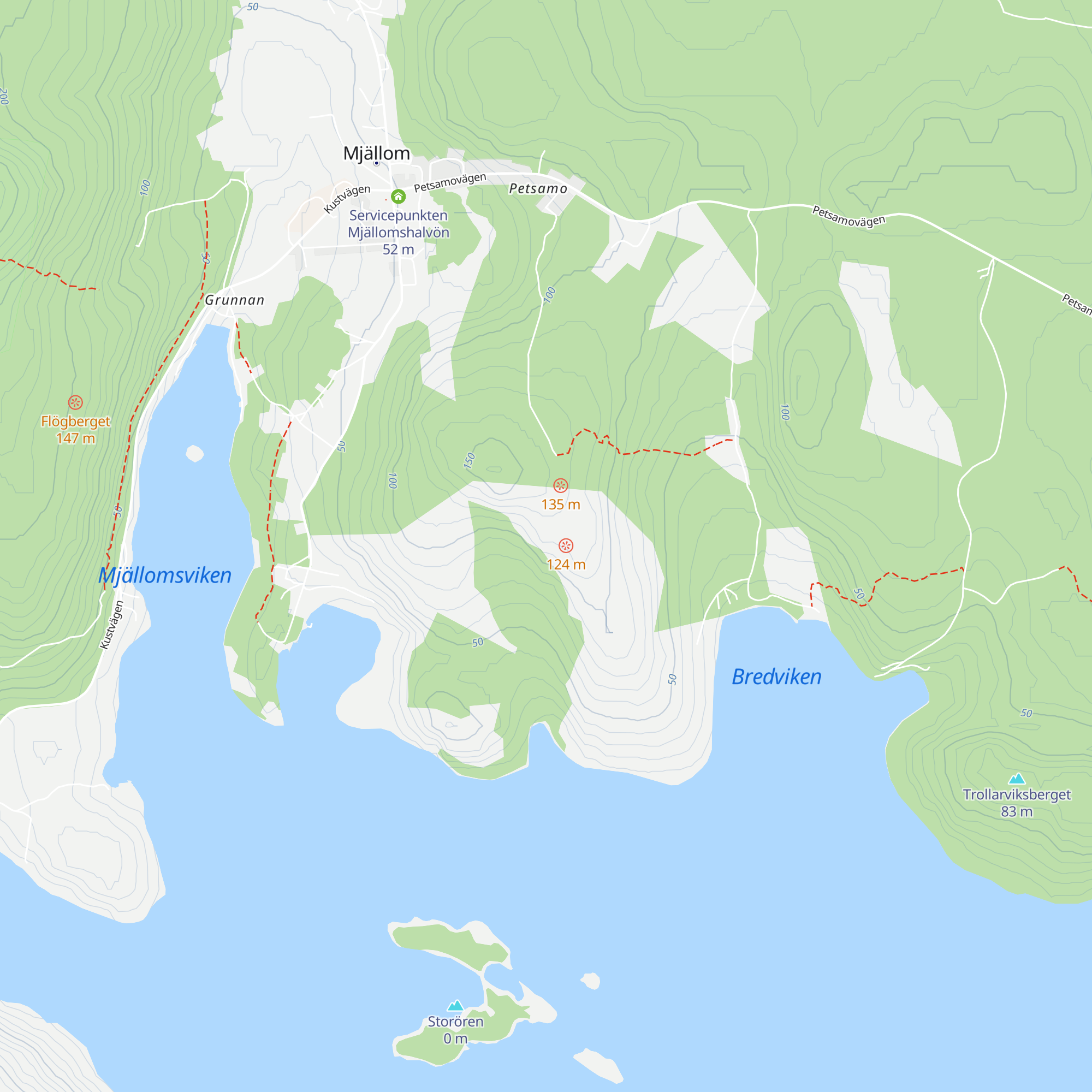 Bredviksstugan map