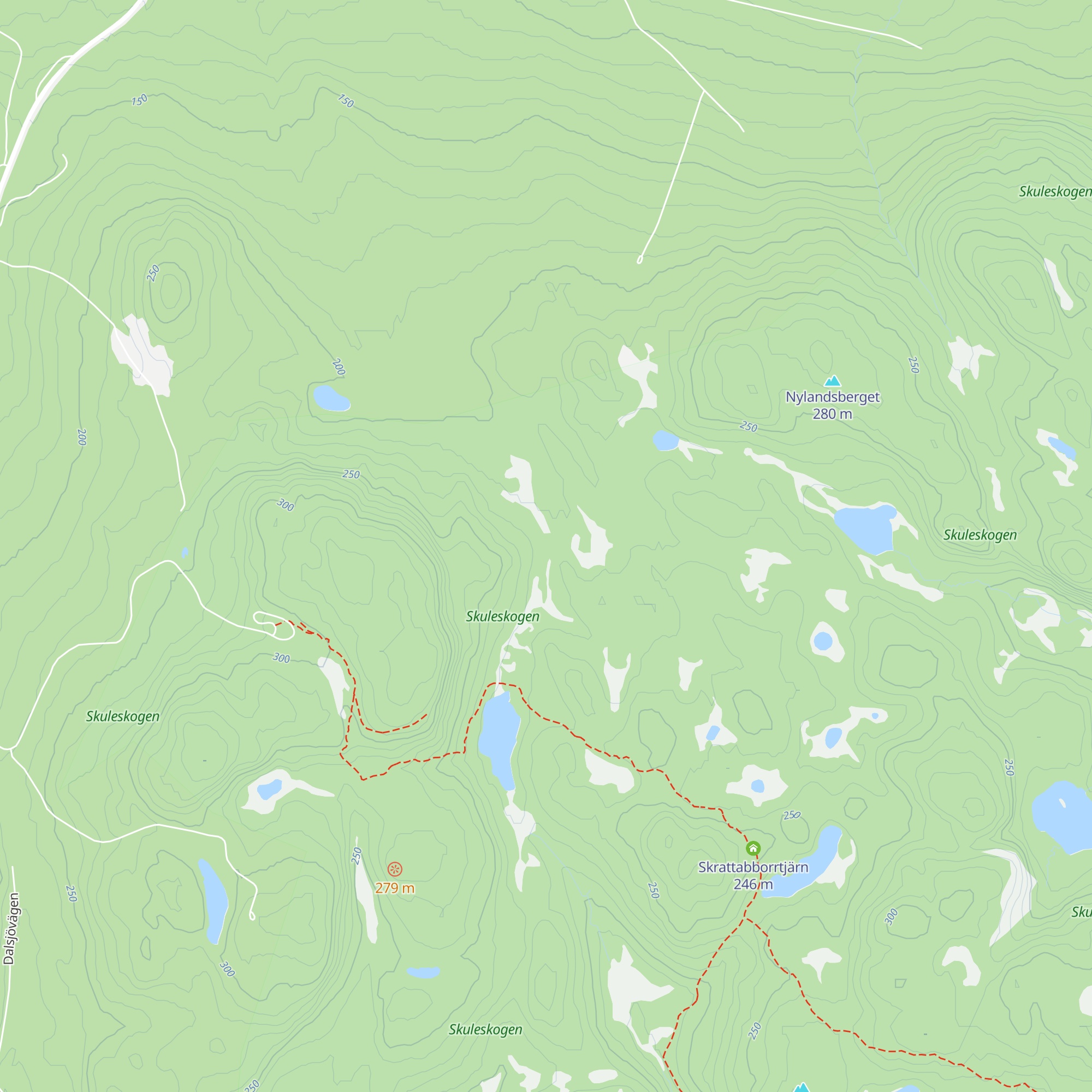 Lillrutenstugan map