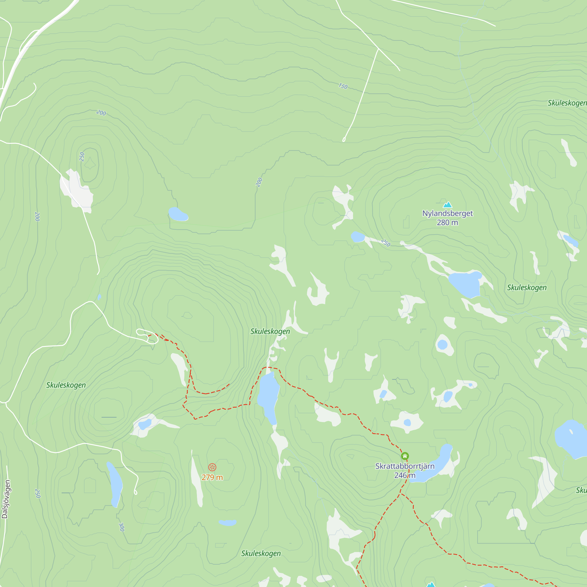 Lillrutenstugan map