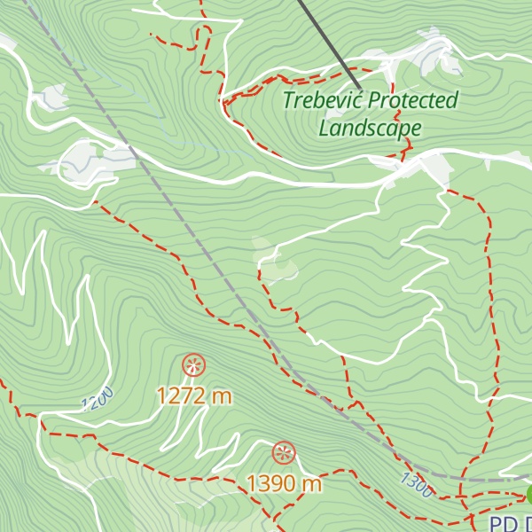 Map of PD Napredak