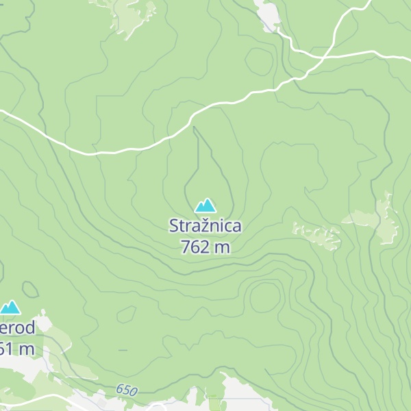 Map of Stražnica