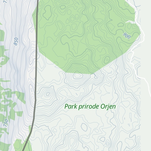 Map of Kačunica