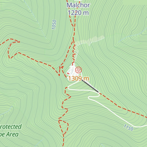 Map of Chata Emil Zátopek - Maraton