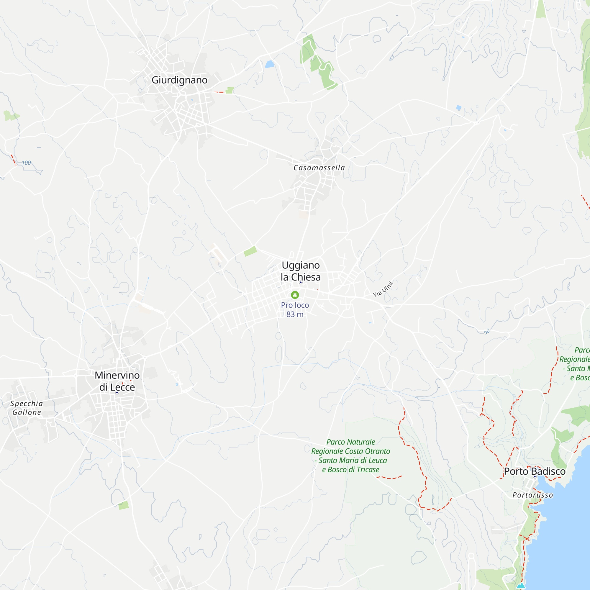 Pro loco map