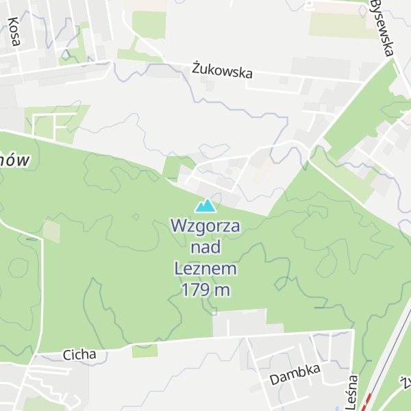 Map of Wzgorza nad Leznem