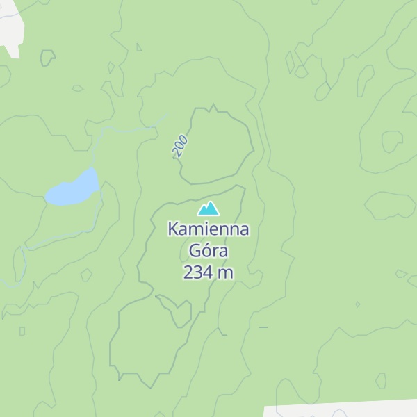 Map of Kamienna Góra