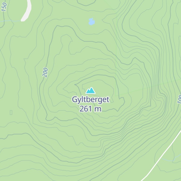 Map of Gyltberget