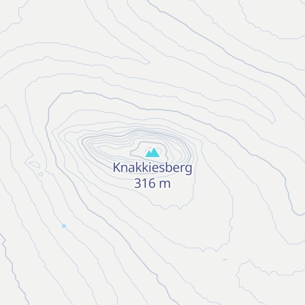Map of Knakkiesberg