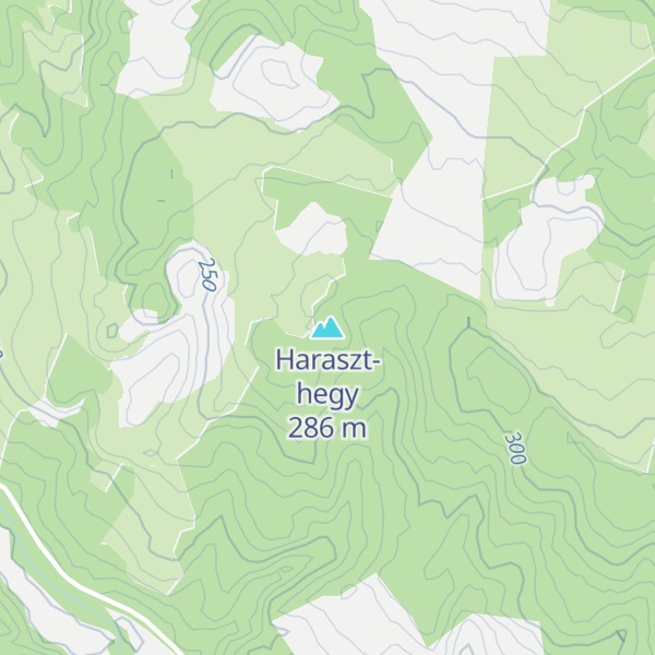 Map of Haraszt-hegy