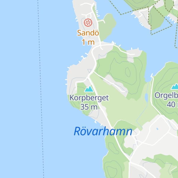 Map of Korpberget