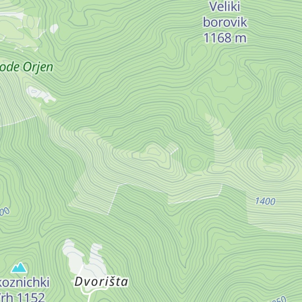 Map of Veliki Svitavac