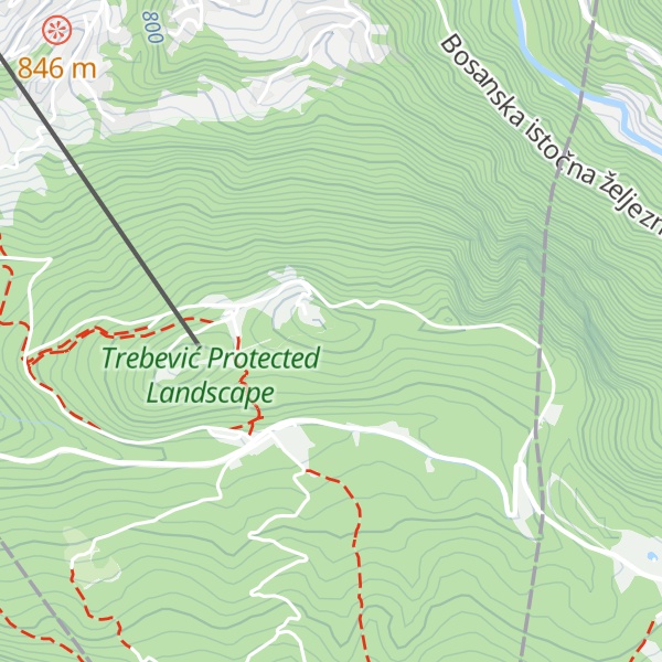 Map of Vidikovac