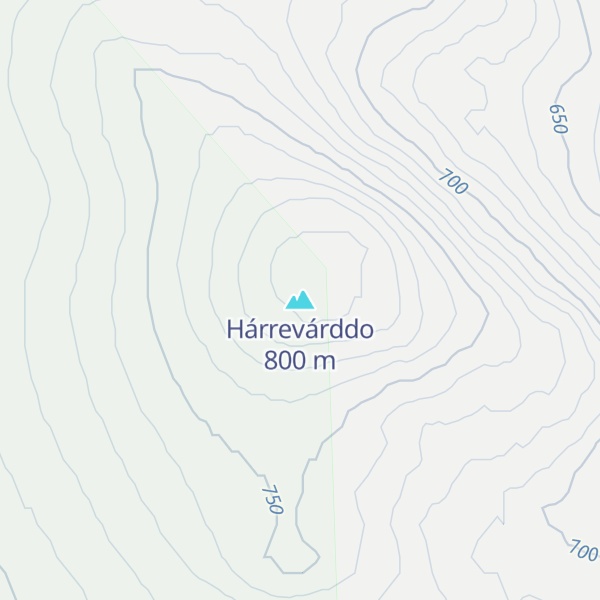 Map of Hárrevárddo