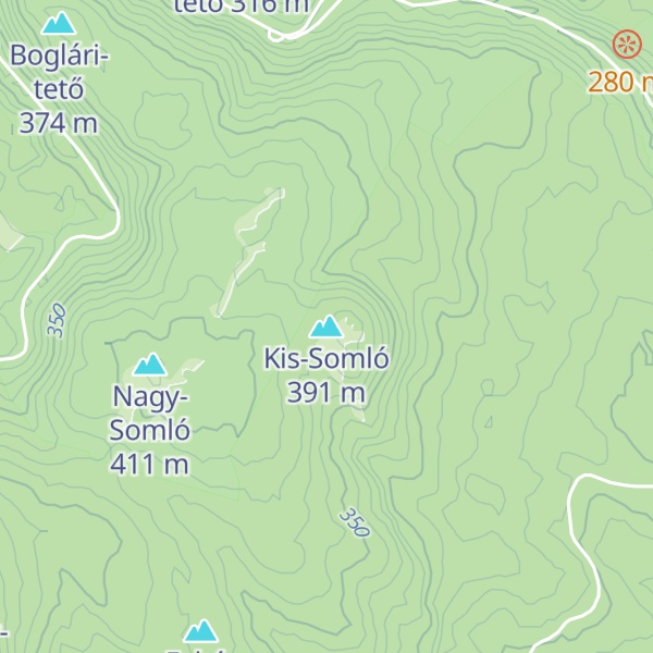 Map of Kis-Somló