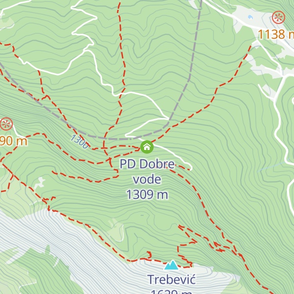 Map of PD Dobre vode