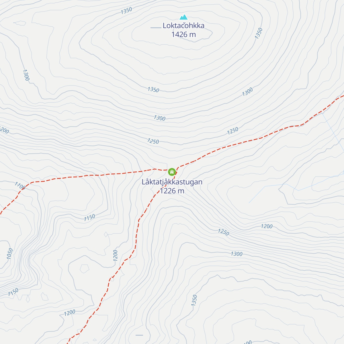 Låktatjåkkastugan map