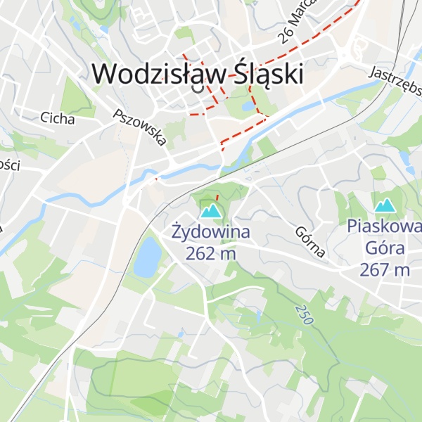 Map of Żydowina