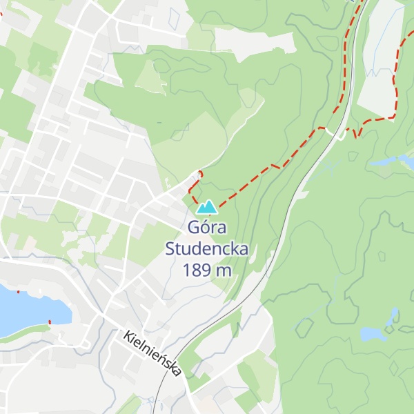 Map of Góra Studencka