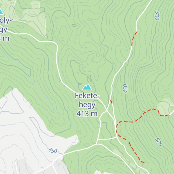 Map of Fekete-hegy