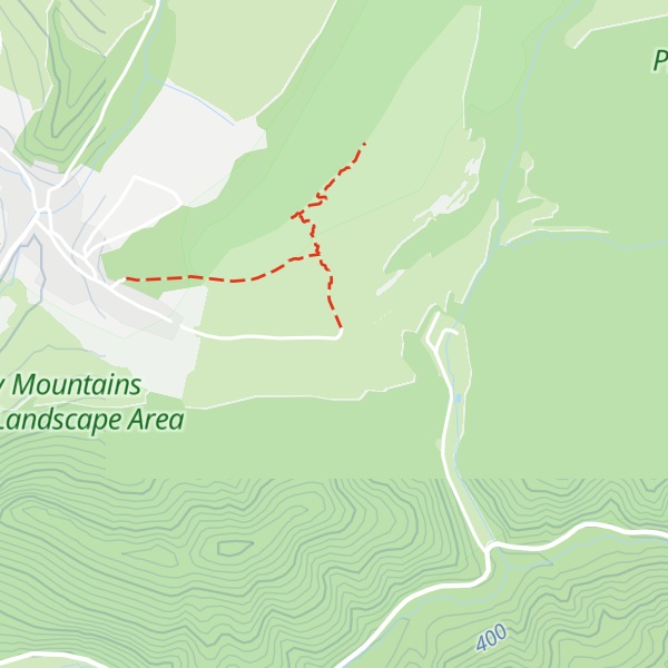 Map of Panny Márie Snežnej