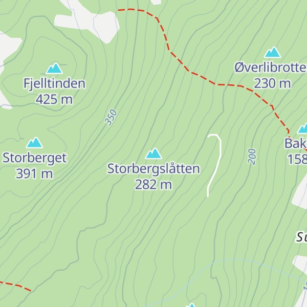 Map of Storbergslåtten