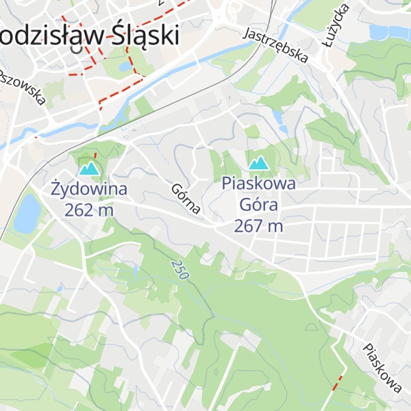 Map of Galgenberg