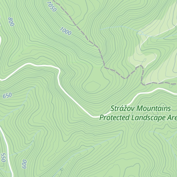 Map of Strážovce