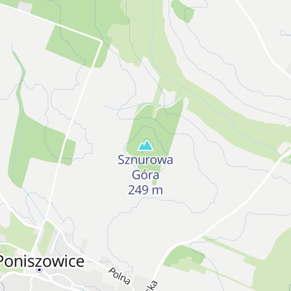 Map of Sznurowa Góra