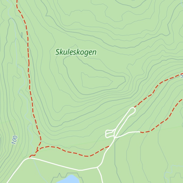 Map of Moberget