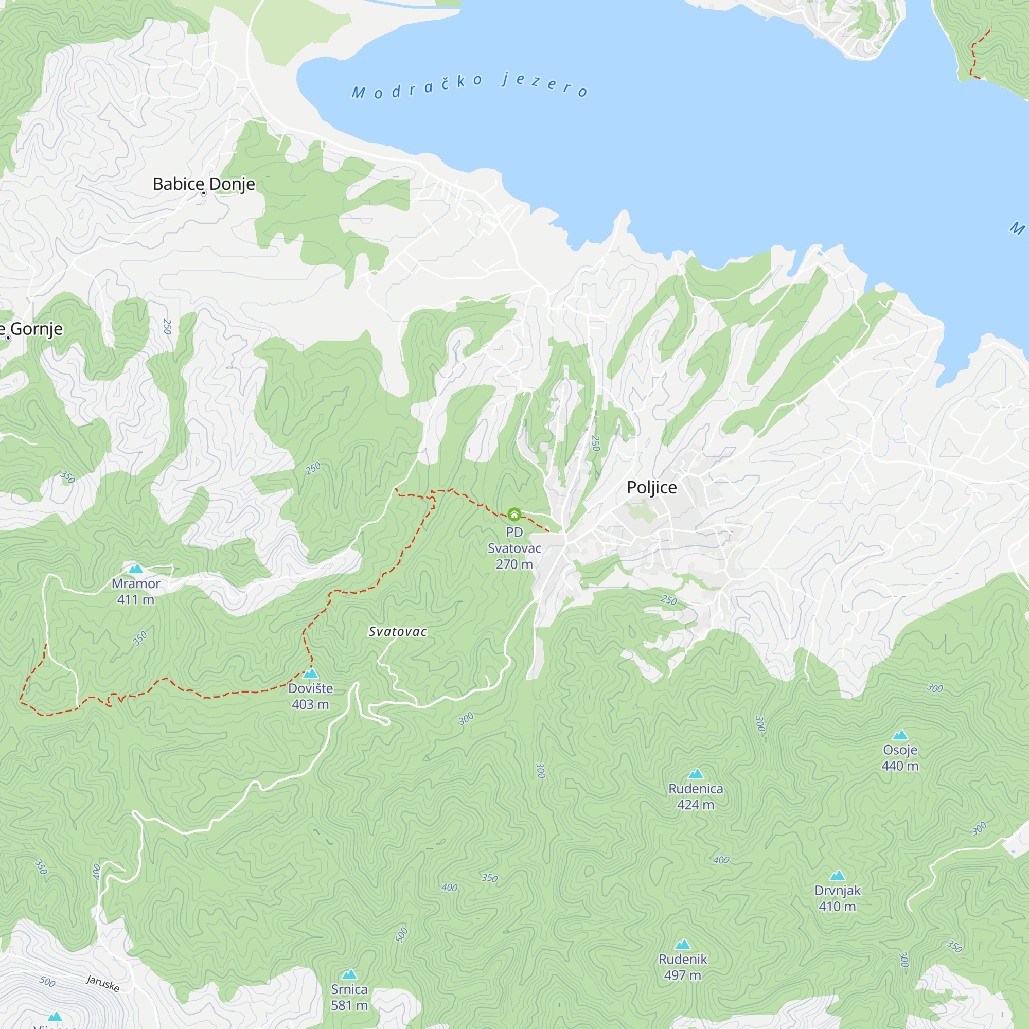 PD Svatovac map