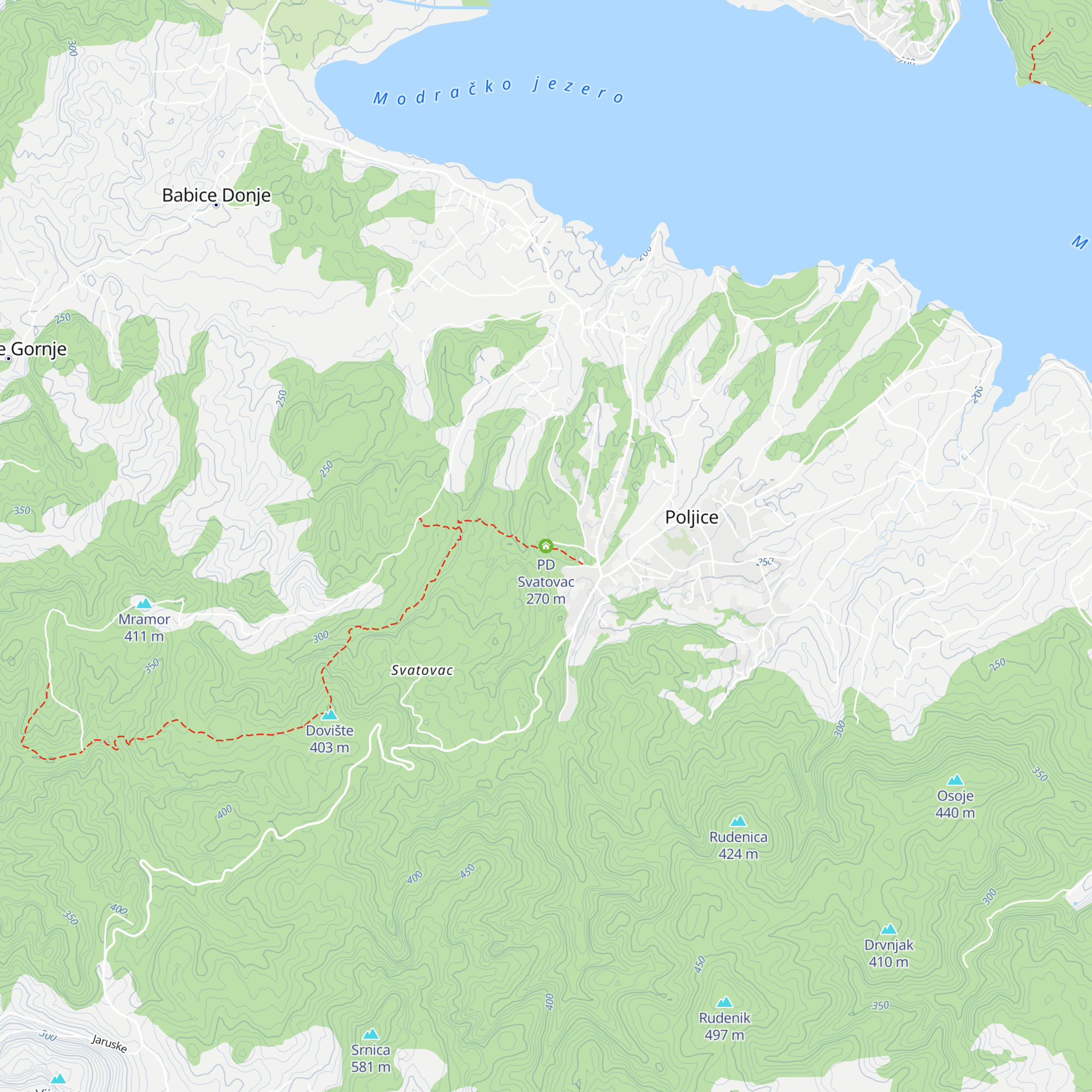 PD Svatovac map