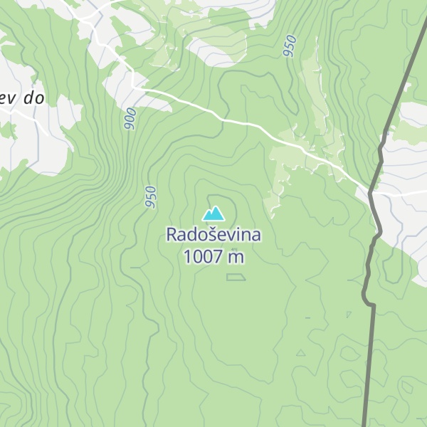 Map of Radoševina