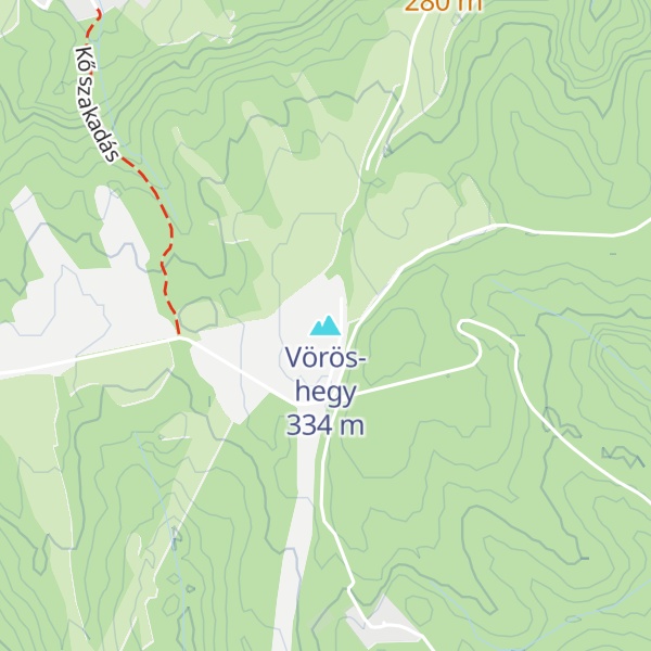 Map of Vörös-hegy