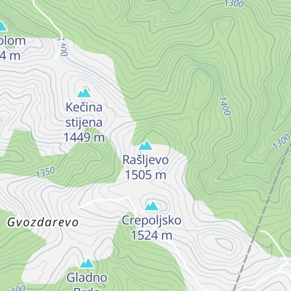 Map of Rašljevo