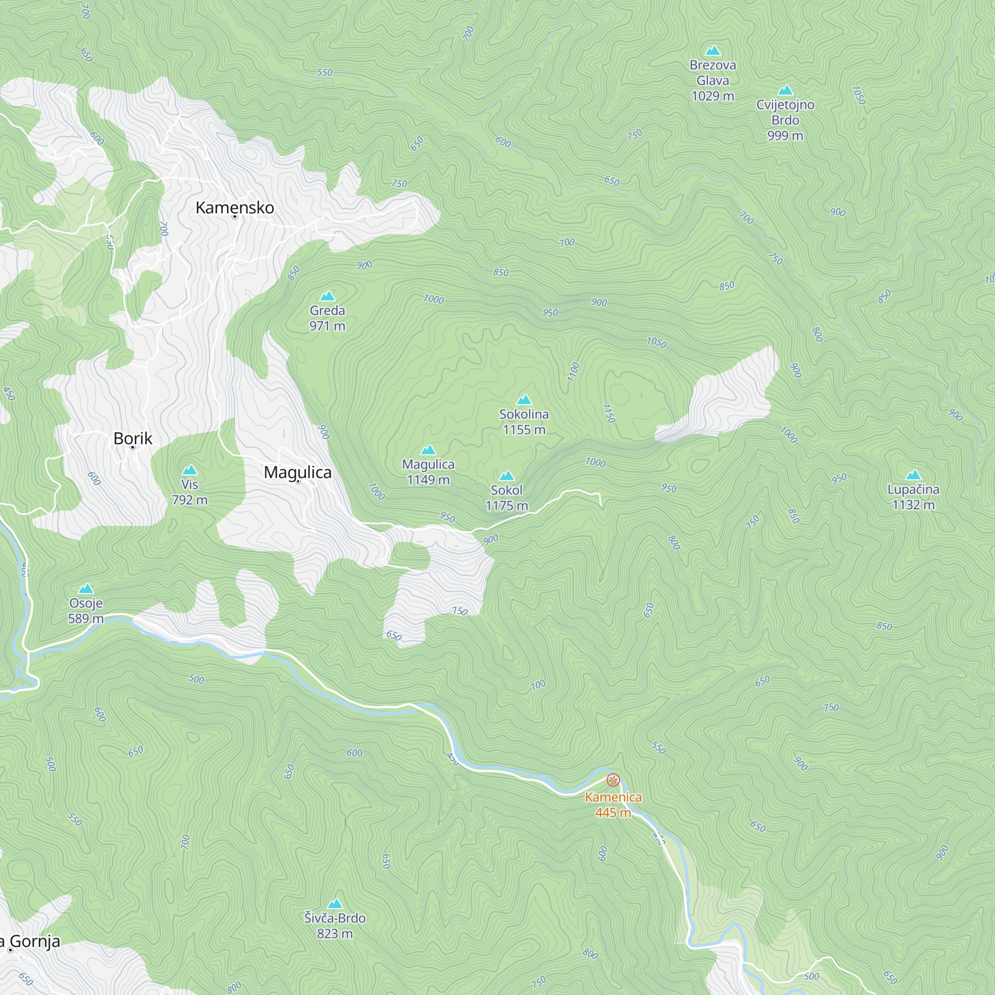 Sokol map