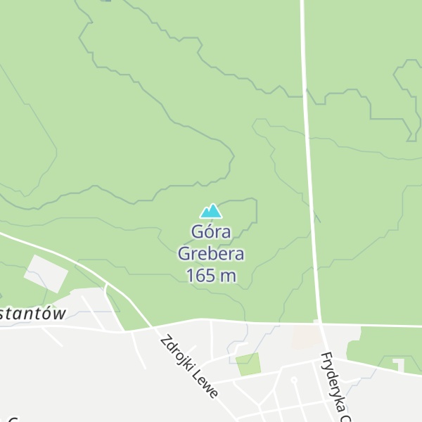 Map of Góra Grebera
