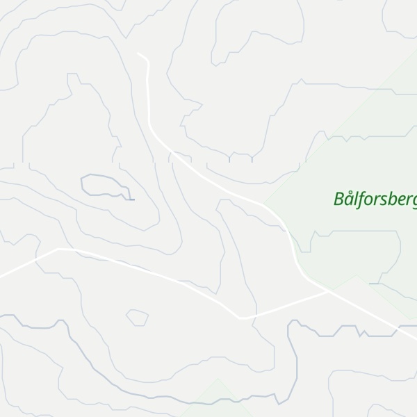 Map of Bålforsberget