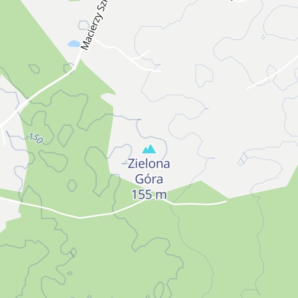 Map of Zielona Góra