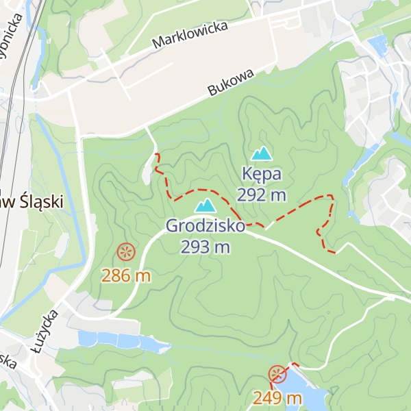 Map of Grodzisko