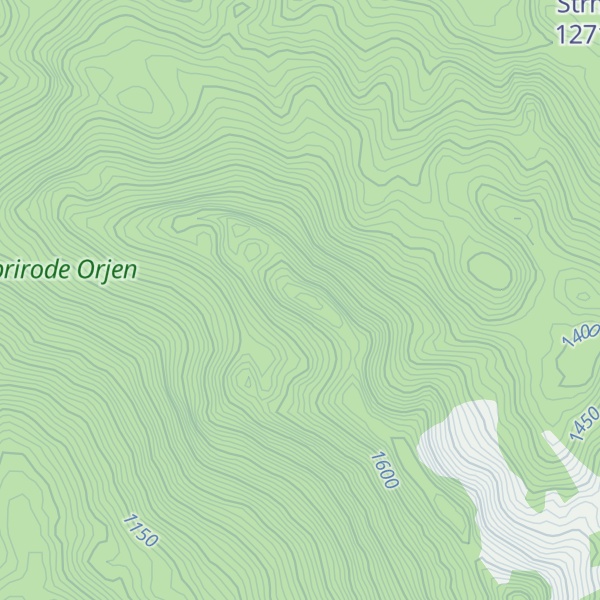 Map of Štirovnik