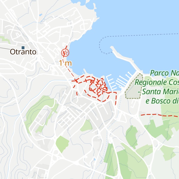 Map of Pro Loco Otranto