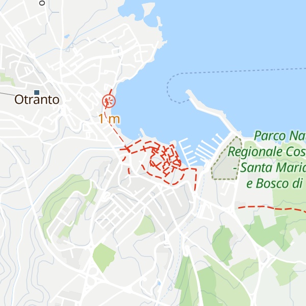 Map of Ecomuseo