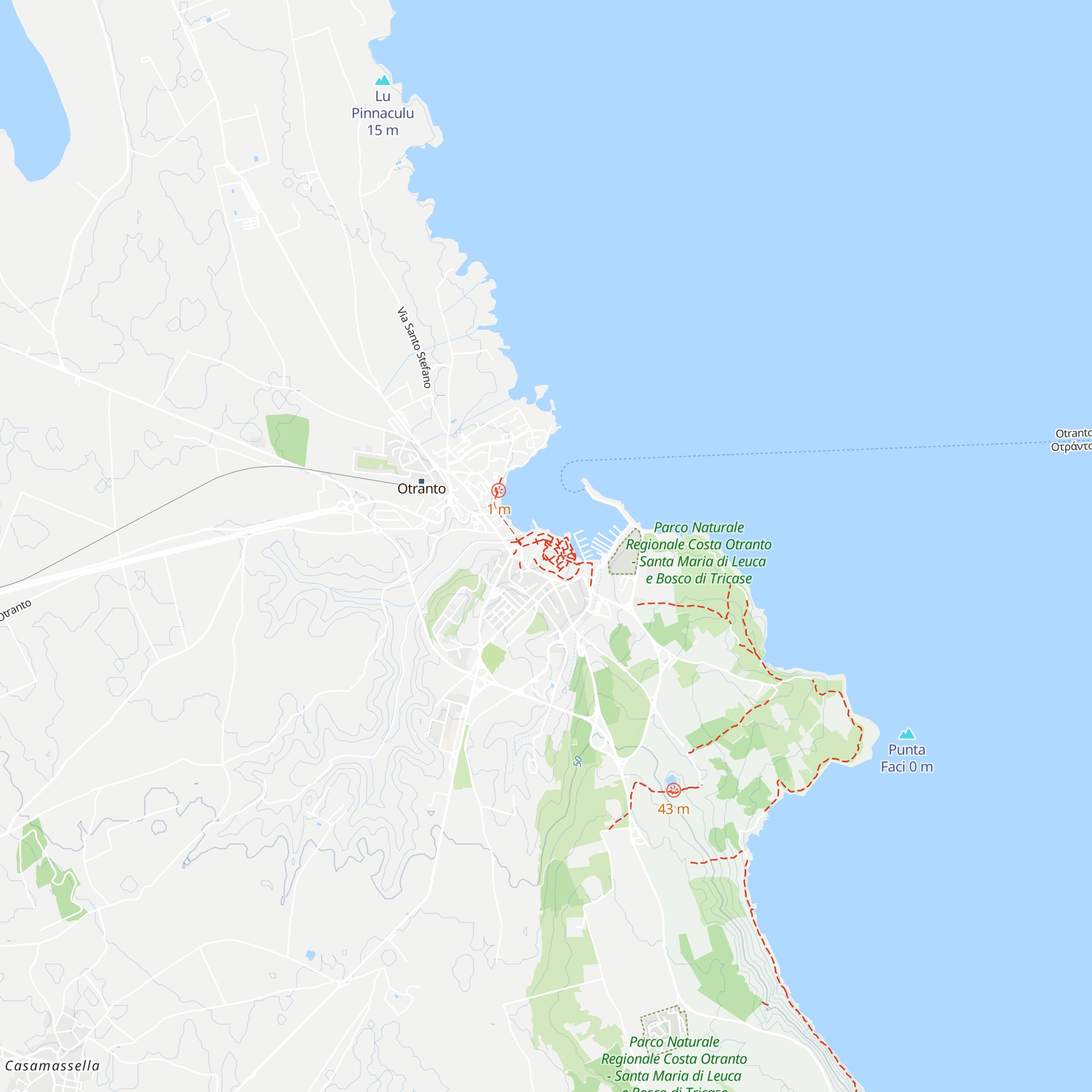 Ecomuseo map