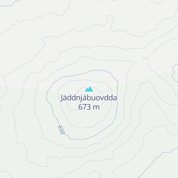 Map of Jäddnjábuovdda