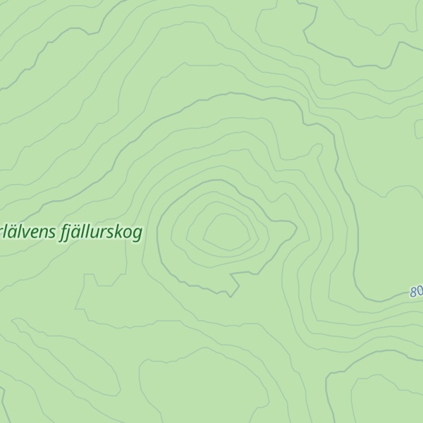 Map of Ábmeltjåhkkå