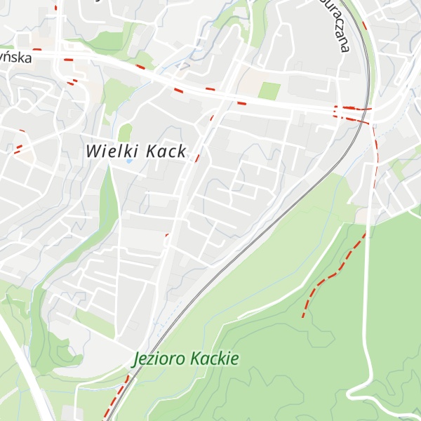 Map of Trzech Jegrów