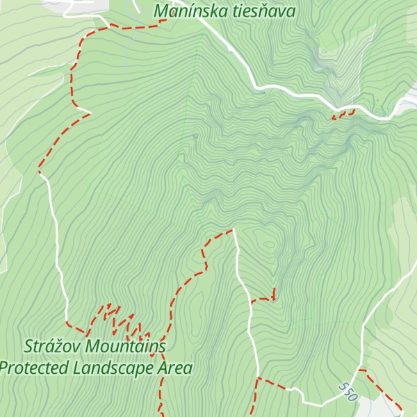 Map of Chata Severák